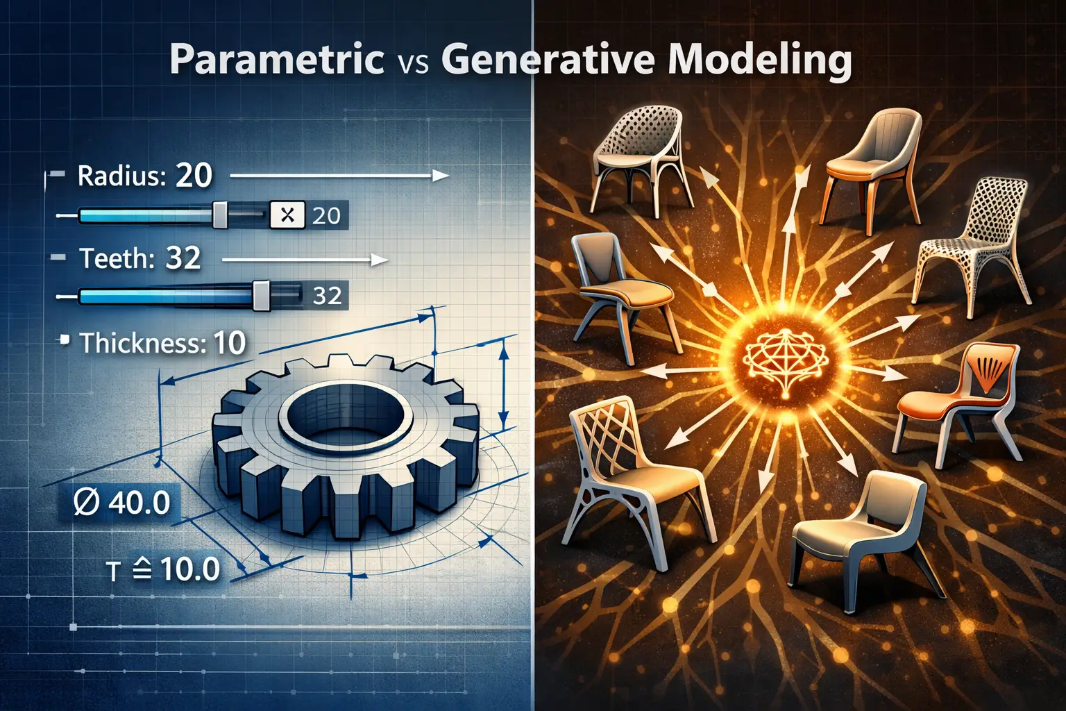 parametric vs generative